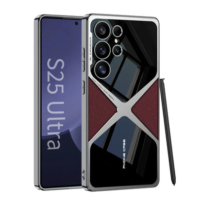 Polished Guard Business Leather Case - Galaxy S25 Ultra