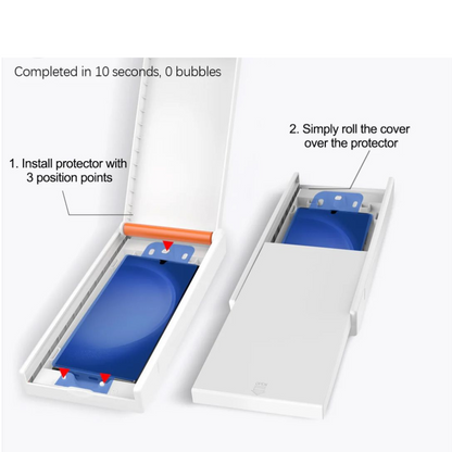 Screen Protector Film With Installation Box For Samsung Galaxy S Series