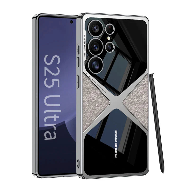 Polished Guard Business Leather Case - Galaxy S25 Ultra