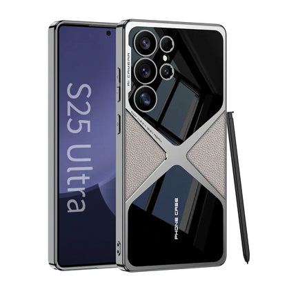 Polished Guard Business Leather Case - Galaxy S25 Ultra