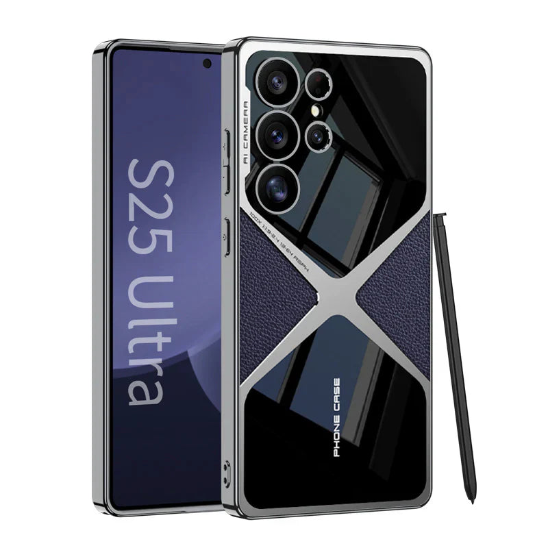 Polished Guard Business Leather Case - Galaxy S25 Ultra