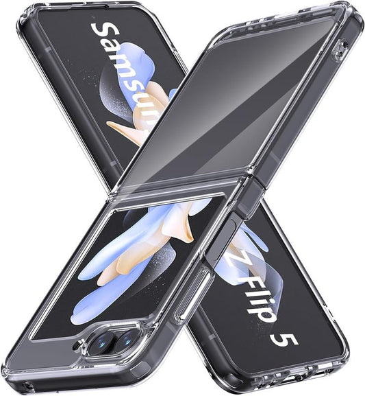 Transparent TPU Silicone case for Samsung Galaxy Z FLIP 5