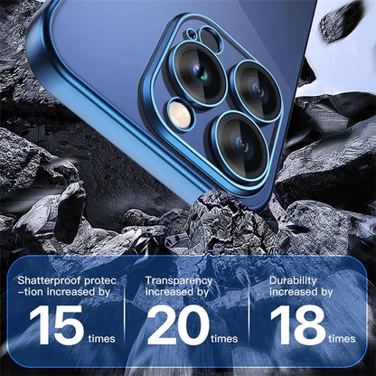 Luxury Electroplating Case with Camera Protection- iPhone Series