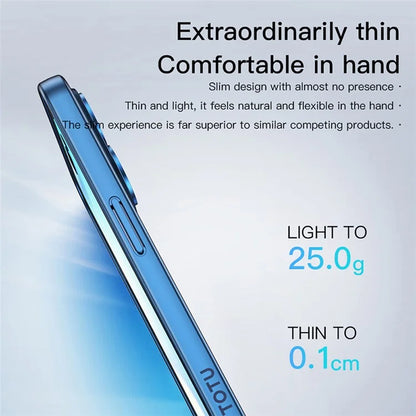 Electroplating Clear Phone Case for iPhone Series