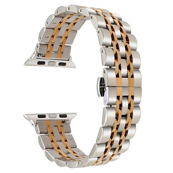 High Quality Stainless Steel Strap/Band for Apple Watch Series 7, 6, 5, 4, 3, 2 & 1