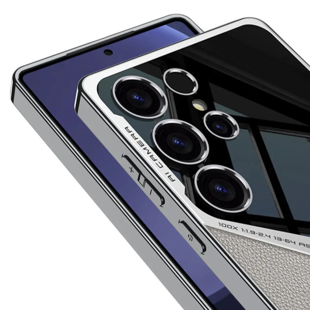 Polished Guard Business Leather Case - Galaxy S25 Ultra