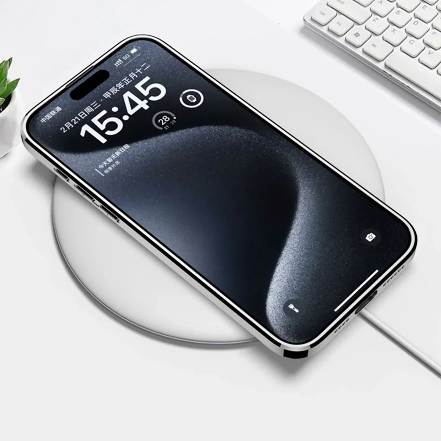 Polished Guard Business Leather Case - iPhone