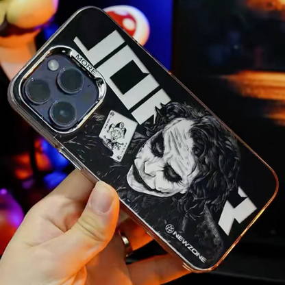 Premium Inspirational Joker Pattern Protective Back Case for iPhone Series