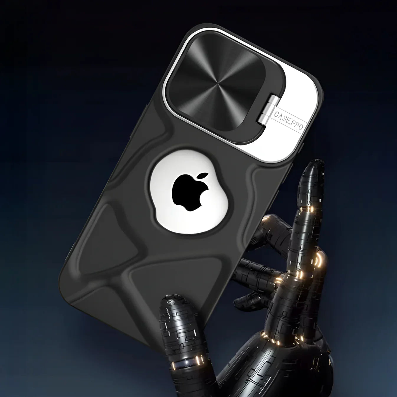 Cam-shutter Geometric Pattern Case- iPhone 16 Series