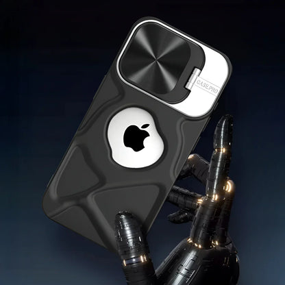 Cam-shutter Geometric Pattern Case- iPhone 16 Series