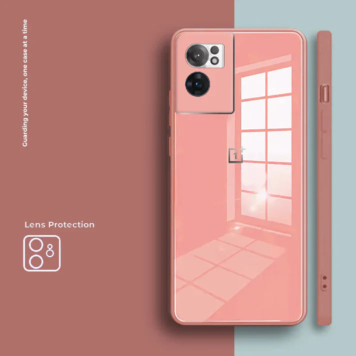 Oneplus Nord CE2  Silicon Glass Camera Protection Case