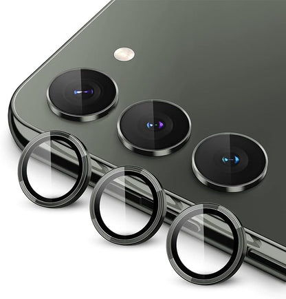 Titanium Camera Lense Protector 9H Aluminium Ring for S25