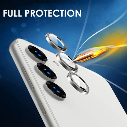 Titanium Camera Lense Protector 9H Aluminium Ring for S25