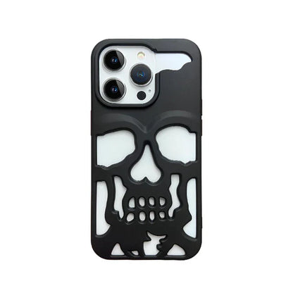 Hollow Skull Design Case- iPhone 16 Series