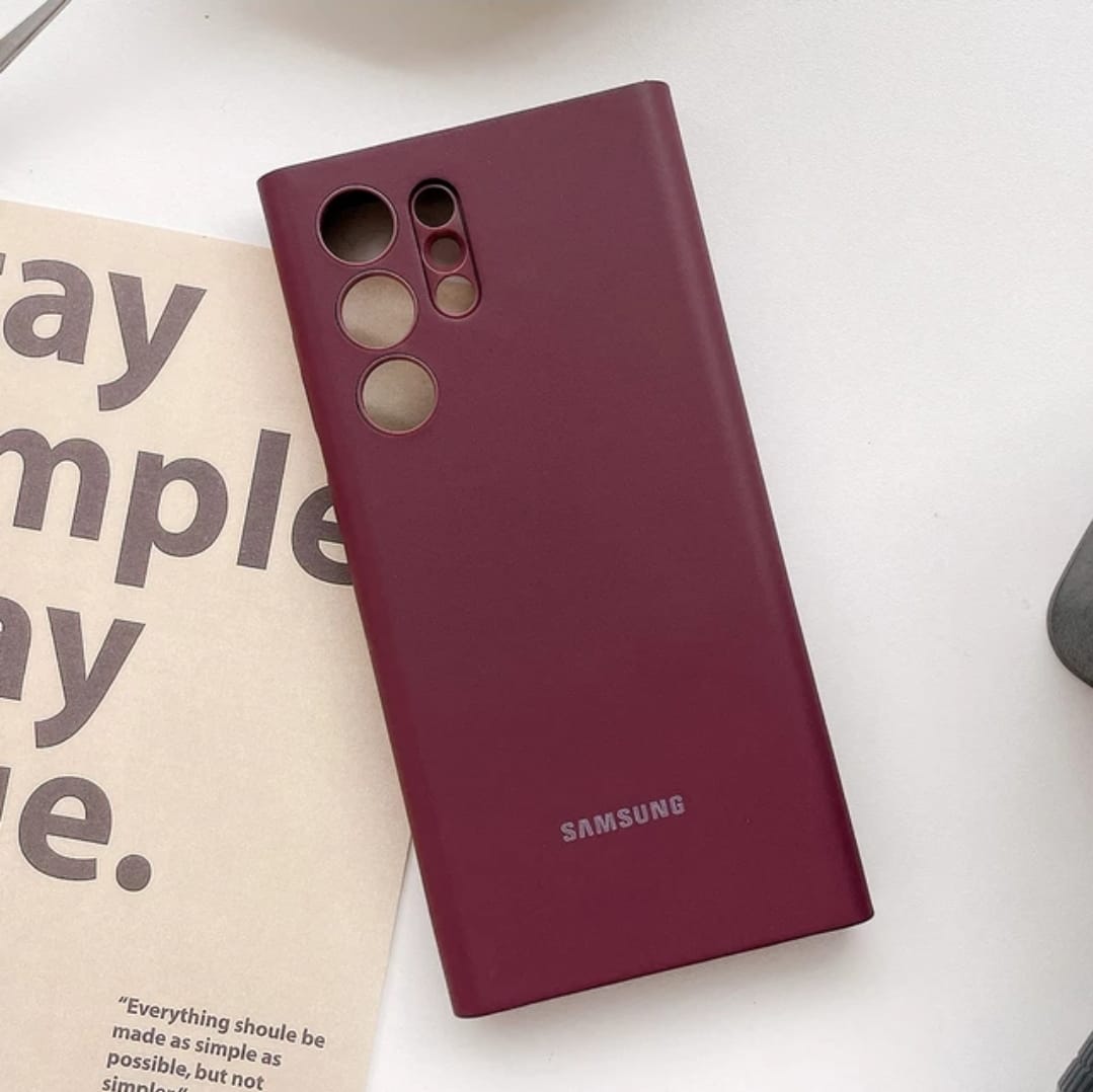 LUXURY PREMIUM MATTE CASE FOR GALAXY S22 ULTRA