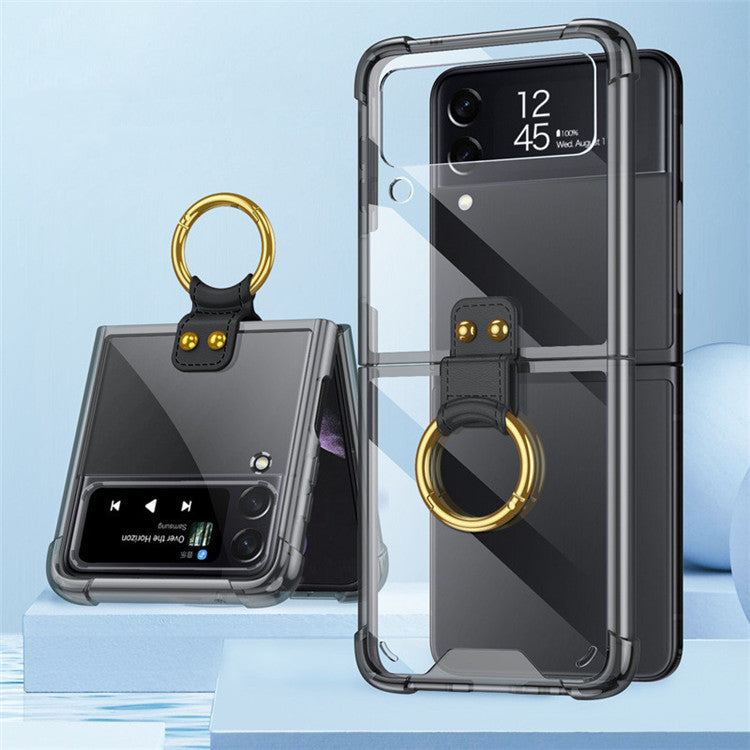 Acrylic Ring Case For Samsung Galaxy Z Flip 3
