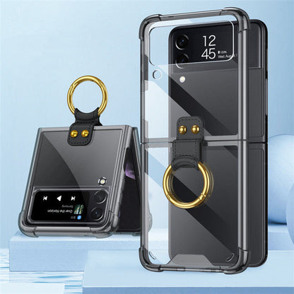 Acrylic Ring Case For Samsung Galaxy Z Flip 3
