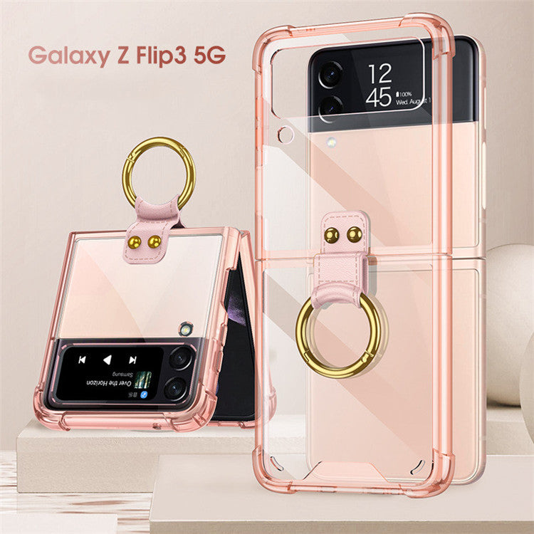 Acrylic Ring Case For Samsung Galaxy Z Flip 3