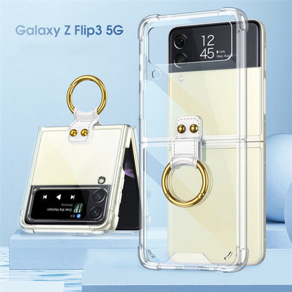 Acrylic Ring Case For Samsung Galaxy Z Flip 3