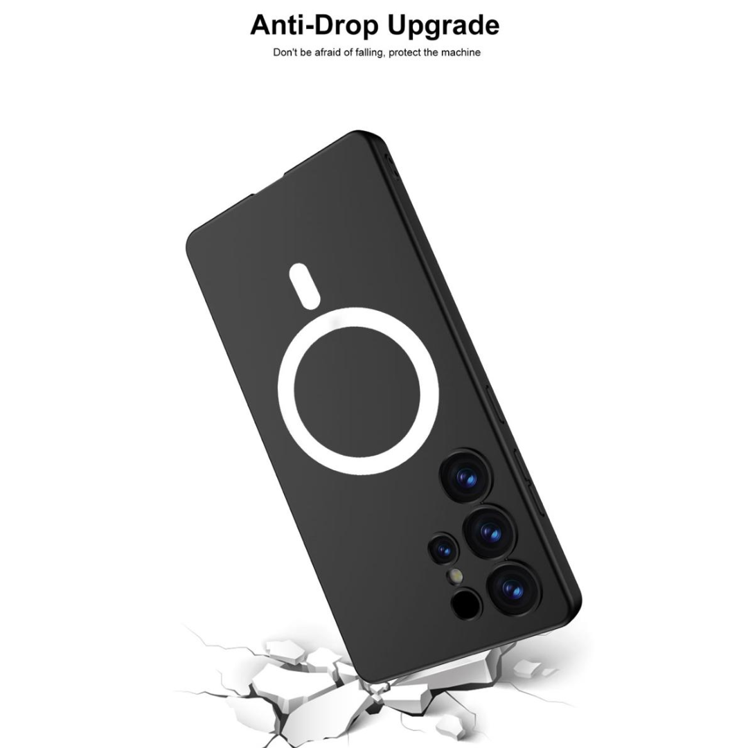 Shockproof Magsafe Matte Soft Silicon Case- Samsung