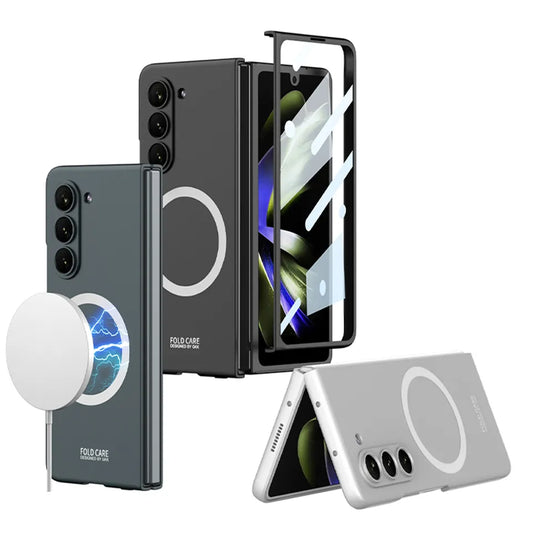 Magnetic Magsafe Protection Thin Case For Galaxy Z Fold 5