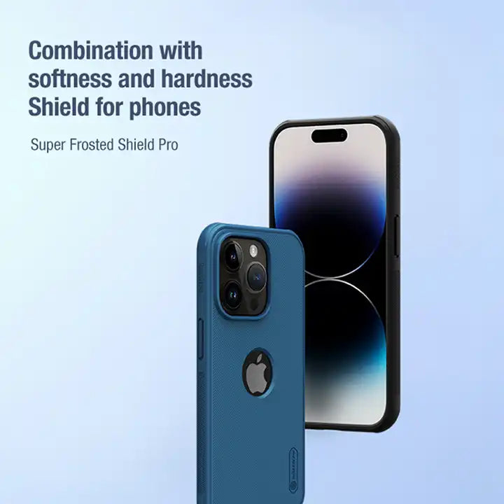 Nillkin Super Frosted Shield Pro Matte case for iPhone 15 Series (with LOGO cutout)