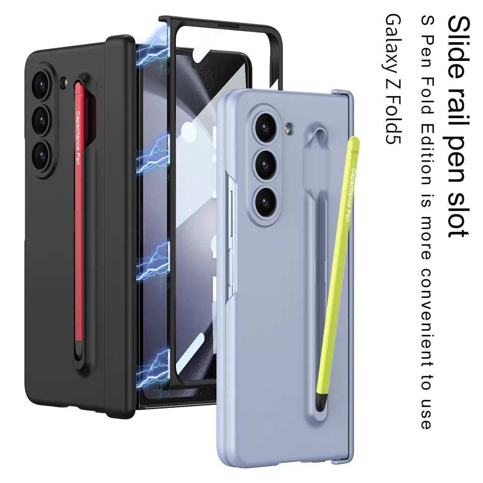 Shockproof Case Touch Pen & Screen Protector Galaxy Z Fold 5