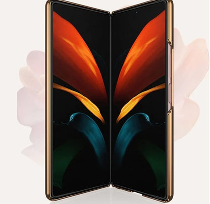 Galaxy Z Fold3 Lion Pattern Glass Cover Case
