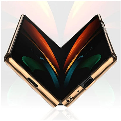 Galaxy Z Fold3 Lion Pattern Glass Cover Case