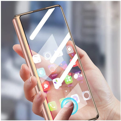Galaxy Z Fold3 Lion Pattern Glass Cover Case