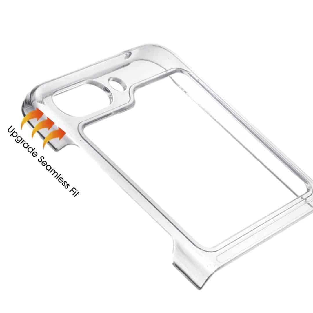 Thin Translucent Hard PC with Non-Slip Grip Protective Phone Cover for Galaxy Z Flip5