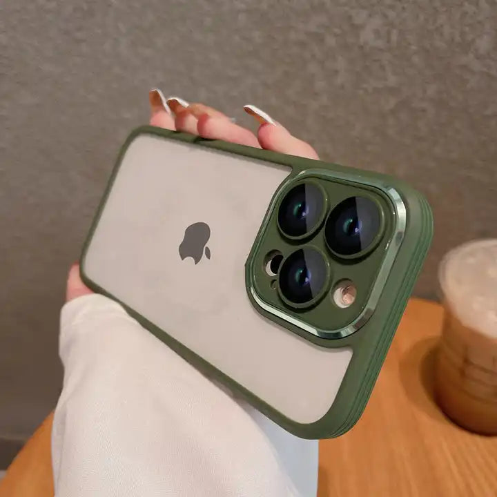 Transparent Shockproof Bumper Case For iPhone 15 Series