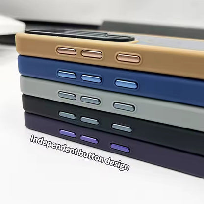 Ultra Hard Matte Side Stand Case For Galaxy S25 Ultra