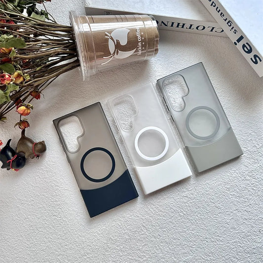 Dual Tone Detachable Matte MagSafe Case - Samsung