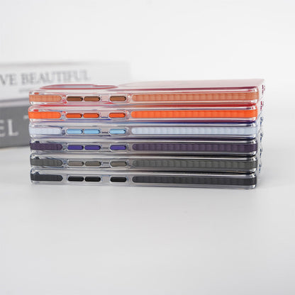 Wave Pattern Transcluent Frosted Gradient Case- Samsung