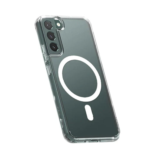Galaxy S22 MagSafe Shockproof Clear Cover