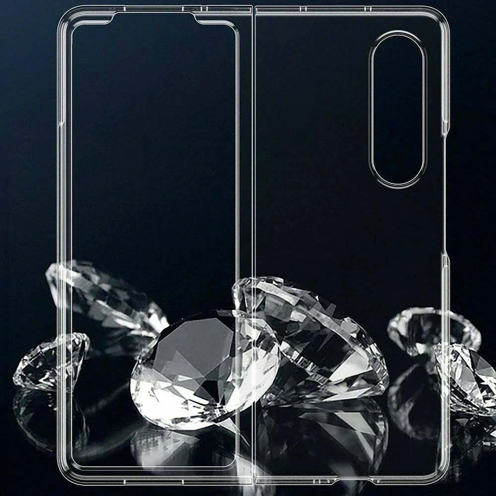 Samsung Galaxy Z Fold 3 Case Clear Transparent Cover