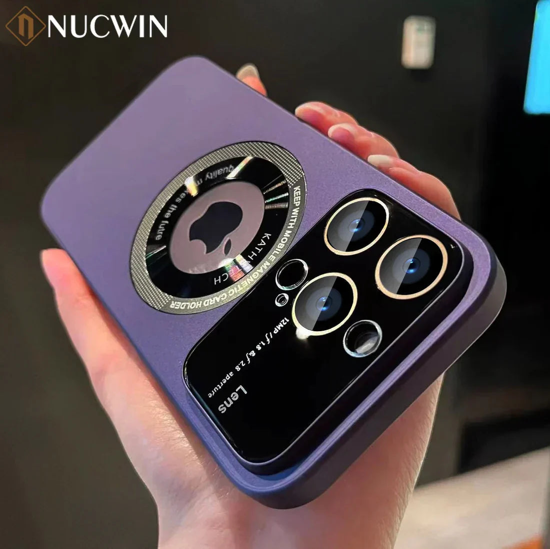 Lens Protection Luxury Plating 3D Case For iPhone SERIES