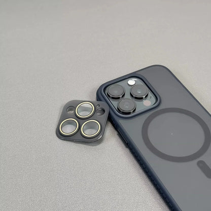 Removable Lens Camera Protector Matte Case for iPhone Series