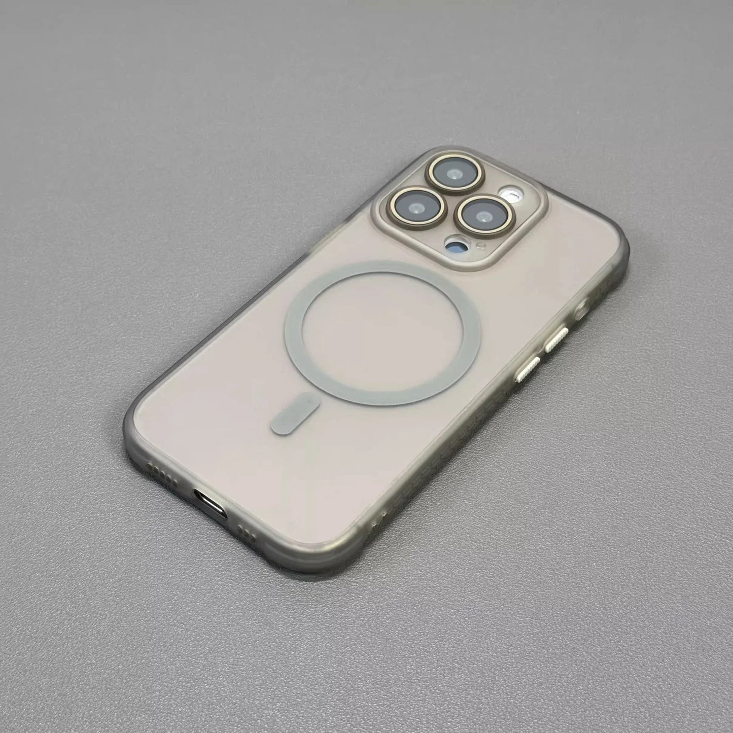 Removable Lens Camera Protector Matte Case for iPhone Series