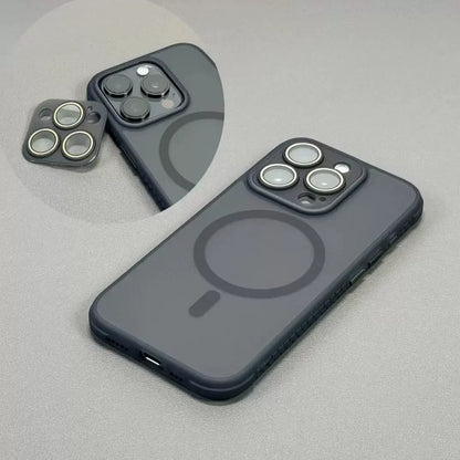 Removable Lens Camera Protector Matte Case for iPhone Series