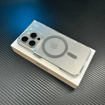 Transparent Armour Magsafe Case for iPhone Series