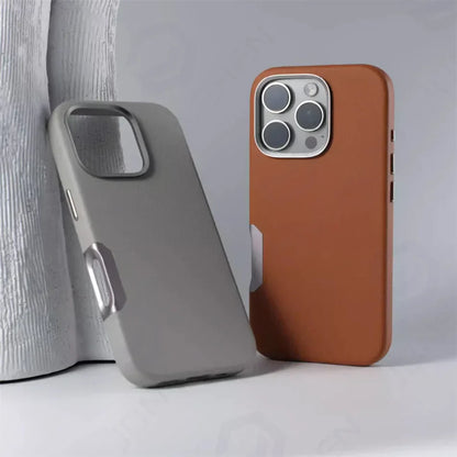 Classic Leather Magnet Shield- iPhone 16 Series