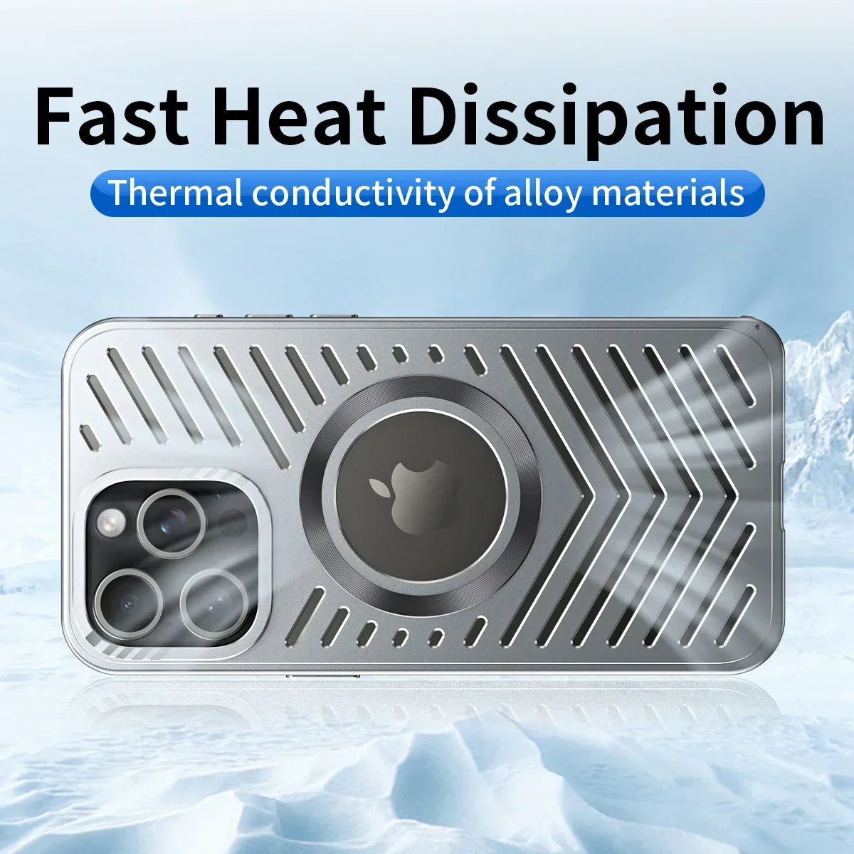 Alloy Heat Dissipation Case for iPhone Series
