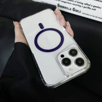Transparent Armour Magsafe Case for iPhone Series