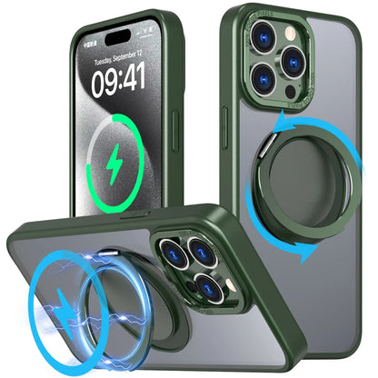 360° Rotating Magnetic Kickstand Case