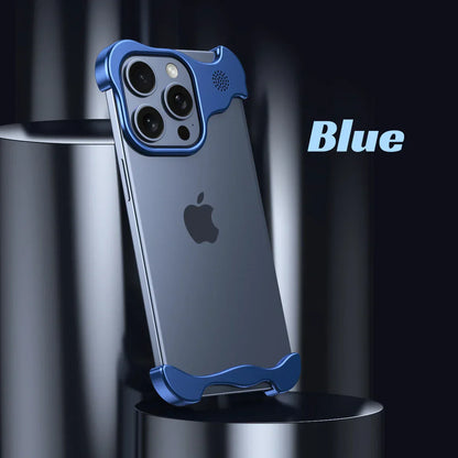 Titanium Frame Luxury Bumper Case for iPhone Series