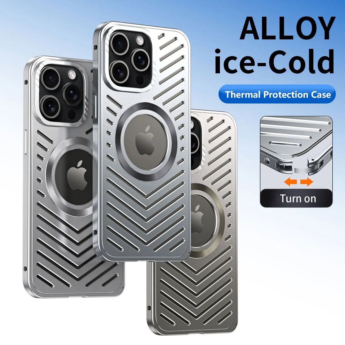 Alloy Heat Dissipation Case for iPhone Series