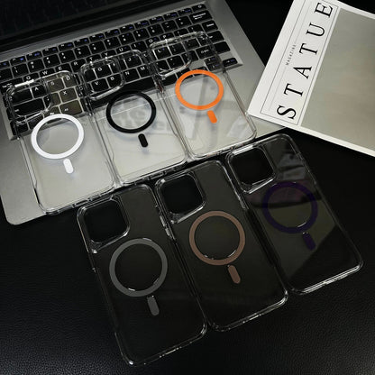 Transparent Armour Magsafe Case for iPhone Series
