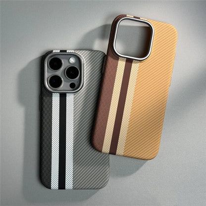 Carbon Fiber Strap MagSafe Case for iPhone Case